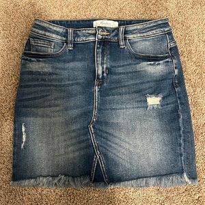 KanCan women’s size medium jean skirt